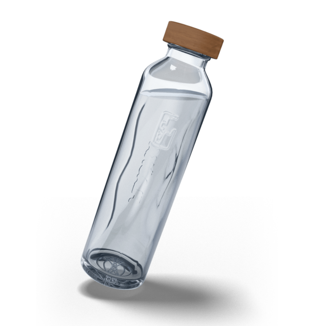 Structured Glass Bottle