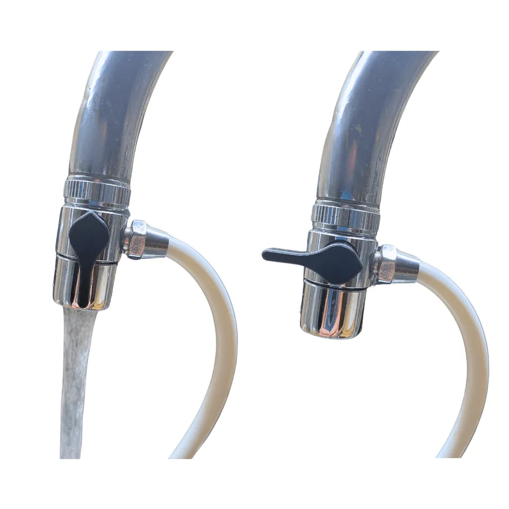 Healthy Hydration with the Clear Spiral Water Filter – Countertop System for Structured Water Free of Nanoplastics, PFAS and Heavy Metals – Keeps Beneficial Minerals Intact