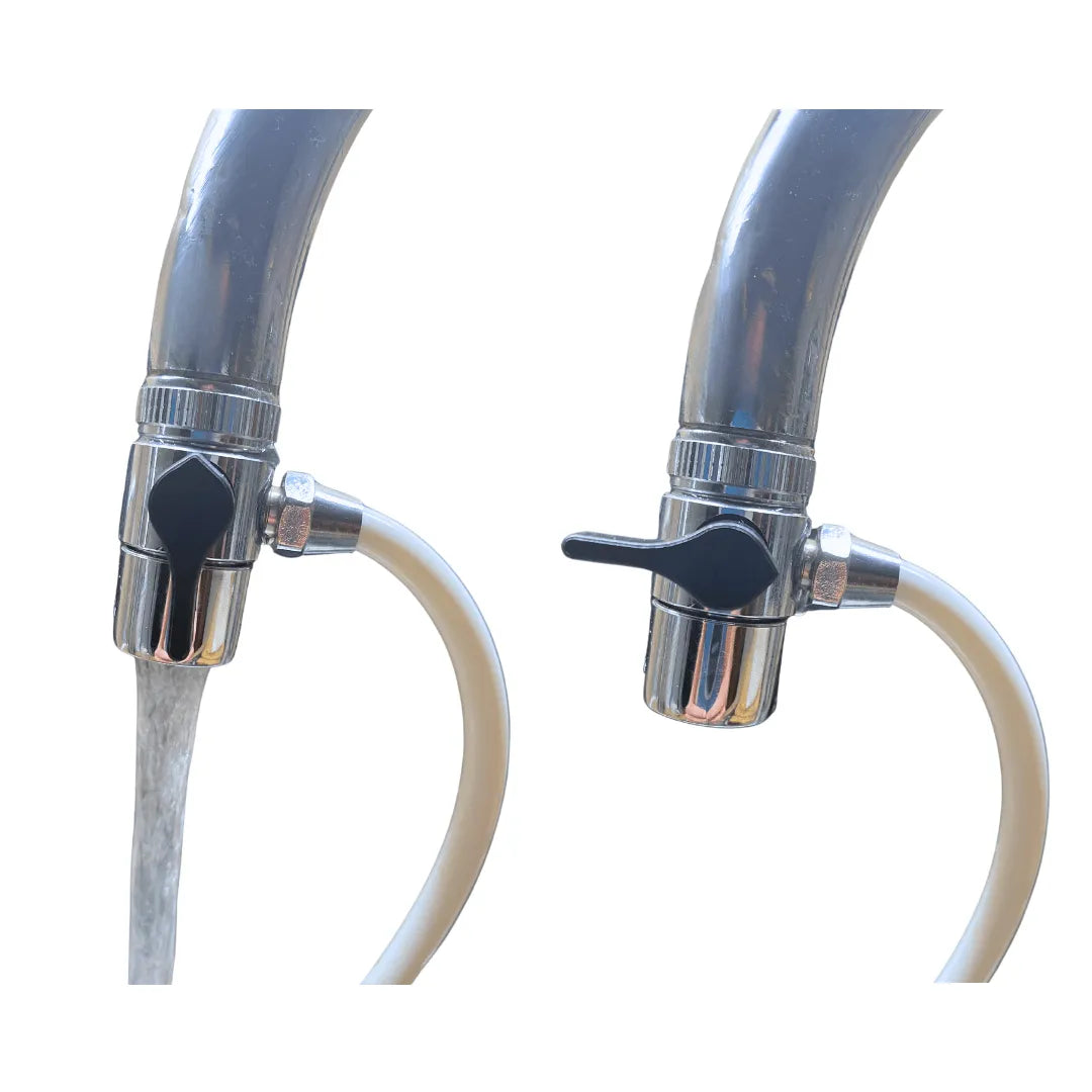 Healthy Hydration with the Clear Spiral Water Filter – Countertop System for Structured Water Free of Nanoplastics, PFAS and Heavy Metals – Keeps Beneficial Minerals Intact