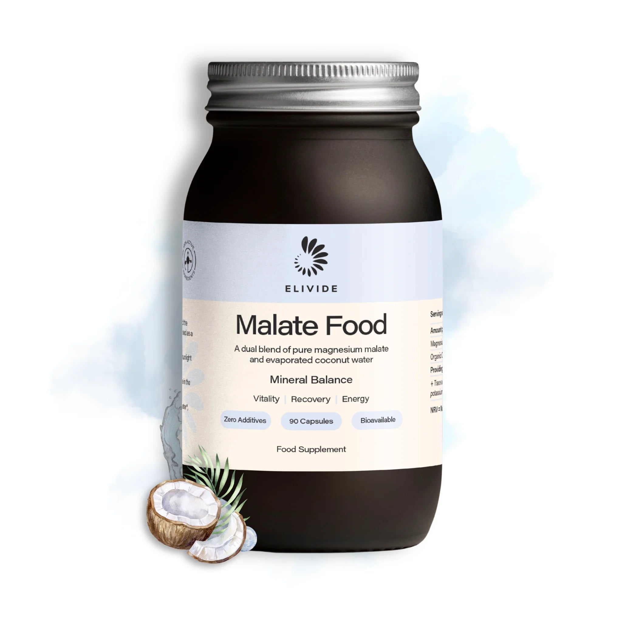 Magnesium malate with coconut water minerals