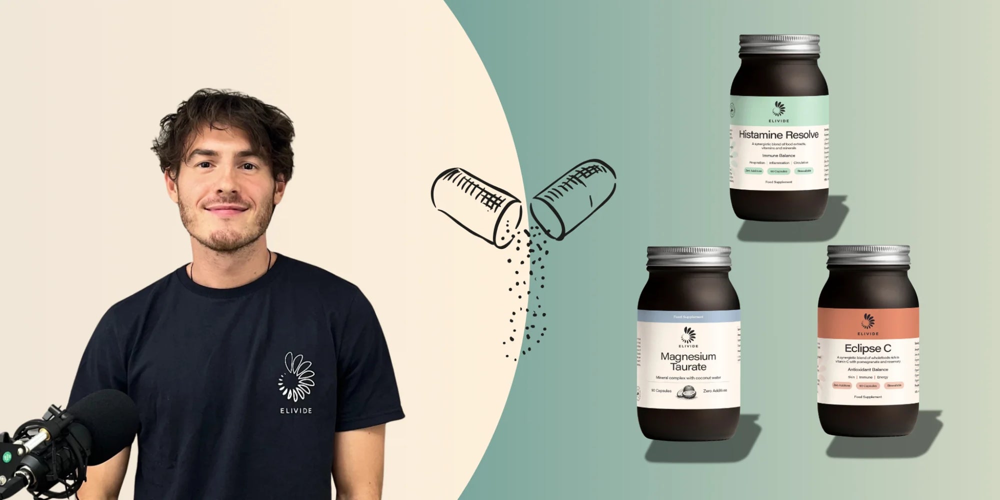 Registered nutritionist recommends histamine supporting nutrient supplements